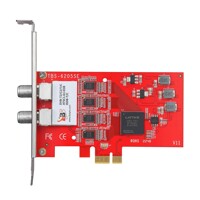 TBS6205se  DVB-T2/C2/T/C(J.83A/B/C)/ISDB-T/C /ATSC1.0 Quad TV Tuner Card