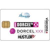 Hustler TV / Dorcel TV / VIVID TV / Dorcel XXX ASTRA Viaccess Card