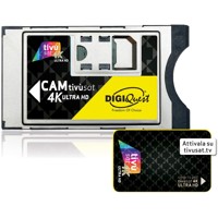 CAM TivuSat DigiQuest CI+ 4K ULTRA HD including BLACK Smartcard